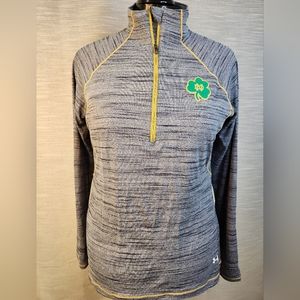 Under Armour Norte Dame heat gear womans Fitted  stretch XL